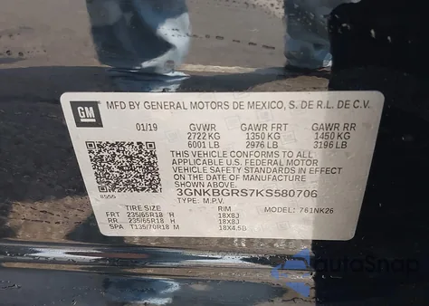 3GNKBGRS7KS580706